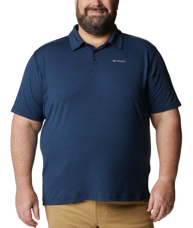 Tech Trail Polo - Big - Mens - Collegiate Navy 1
