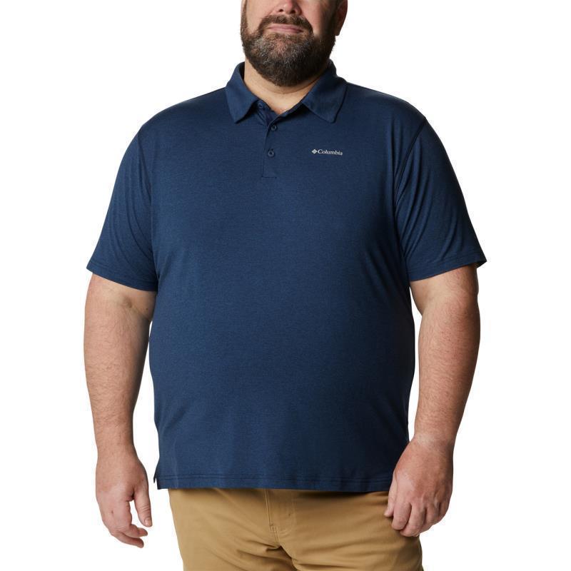Tech Trail Polo - Big - Mens - Collegiate Navy 3