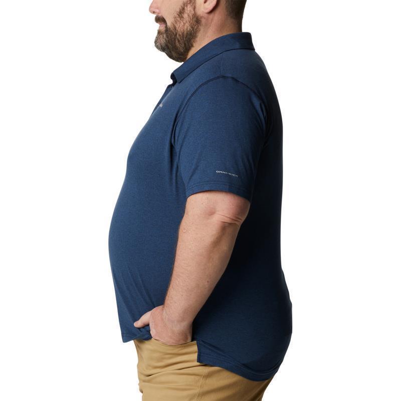 Tech Trail Polo - Big - Mens - Collegiate Navy 4