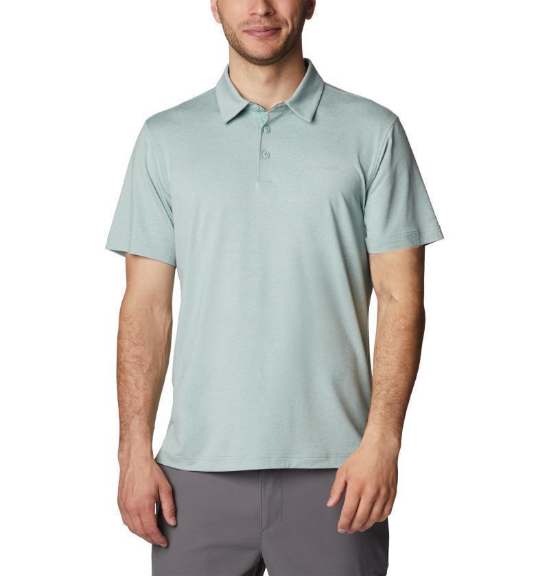 Tech Trail Polo - Mens - Niagara Heather 1