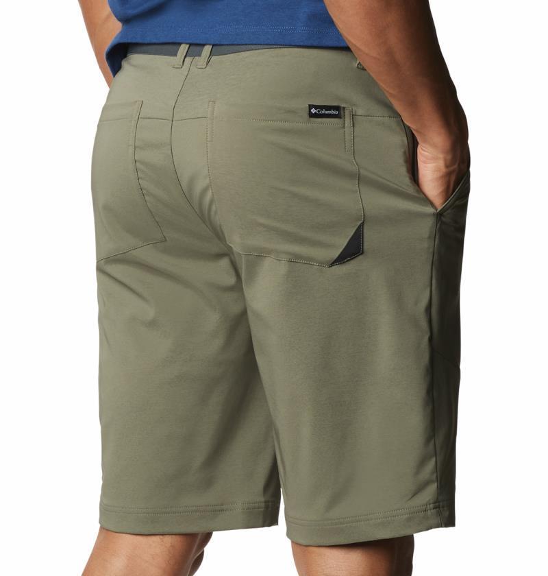 Tech Trail Shorts, 8" Inseam - Mens - Stone Green 4