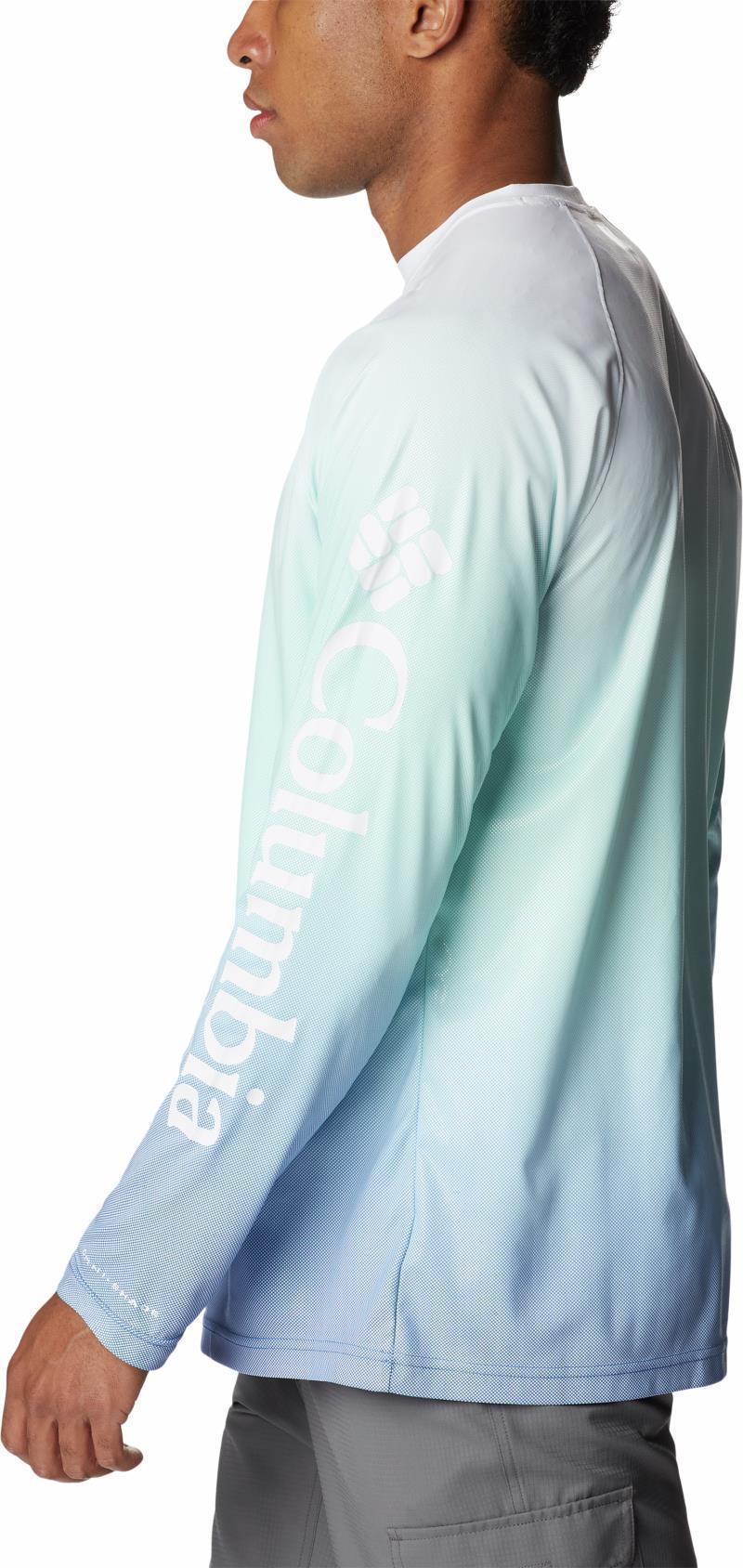 Terminal Deflector Printed LS - Mens - Gulf Stream Gradient 4