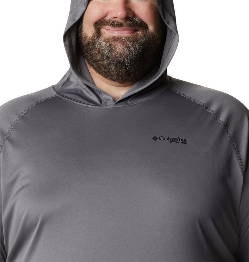 Terminal Tackle Hoodie - Big - Mens - City Grey / Black Logo 3