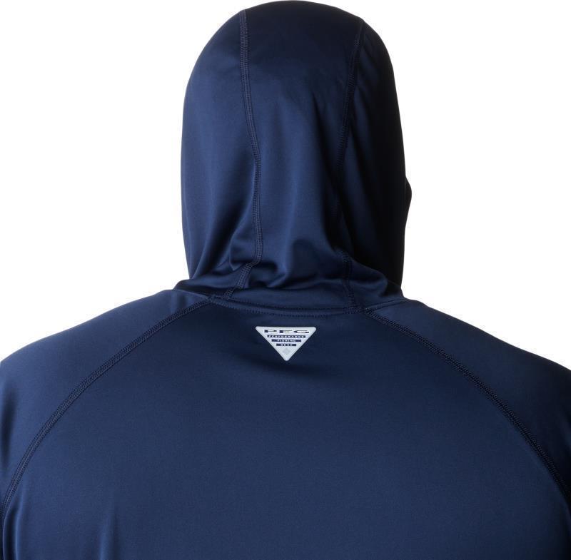 Terminal Tackle Hoodie - Big - Mens - Coll Navy / Sunset Red Logo 3