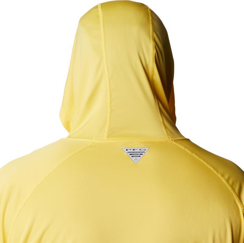 Terminal Tackle Hoodie - Big - Mens - Sun Glow / Electric Turquoise Logo 4