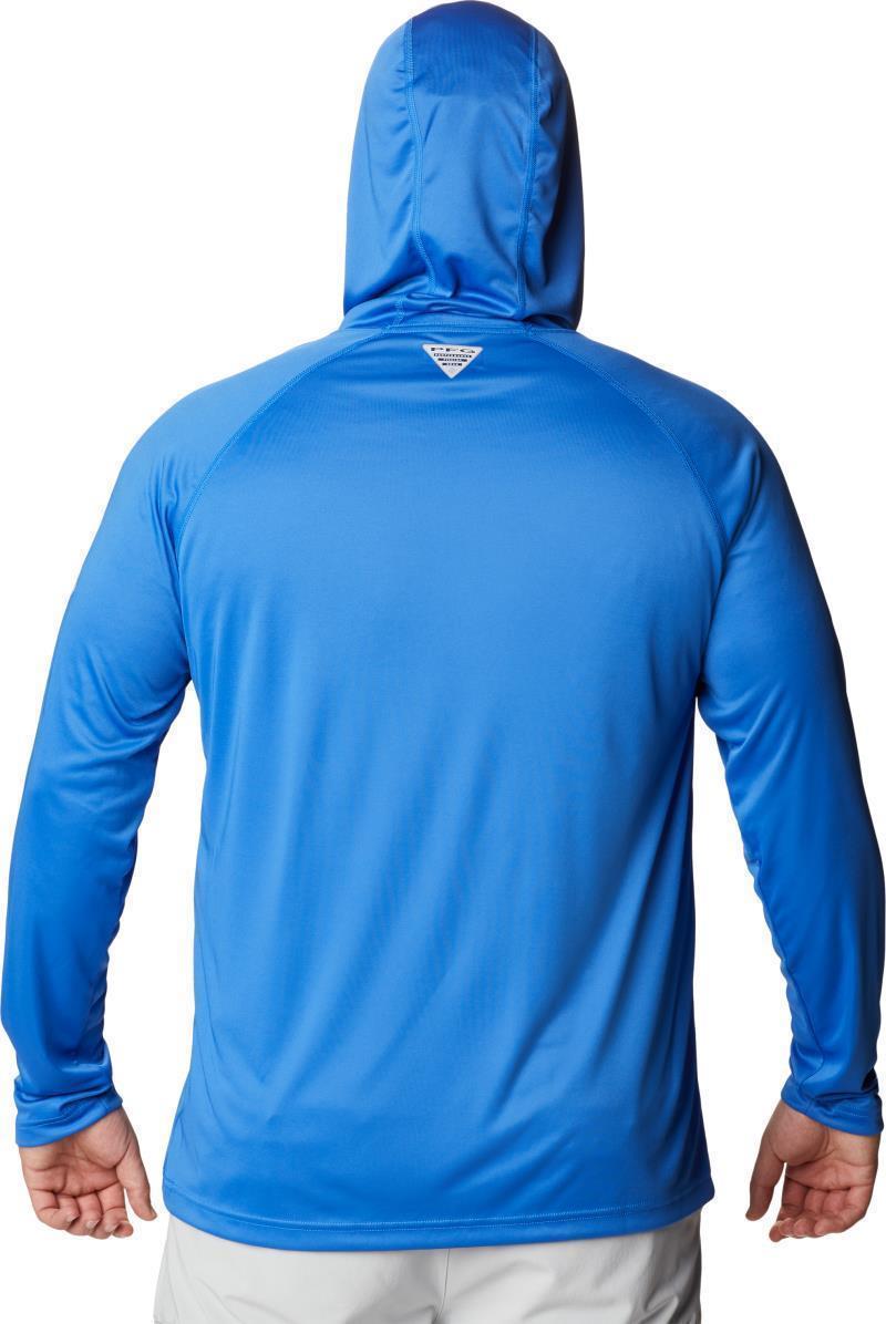 Terminal Tackle Hoodie - Big - Mens - Vivid Blue / Cool Grey Logo 2