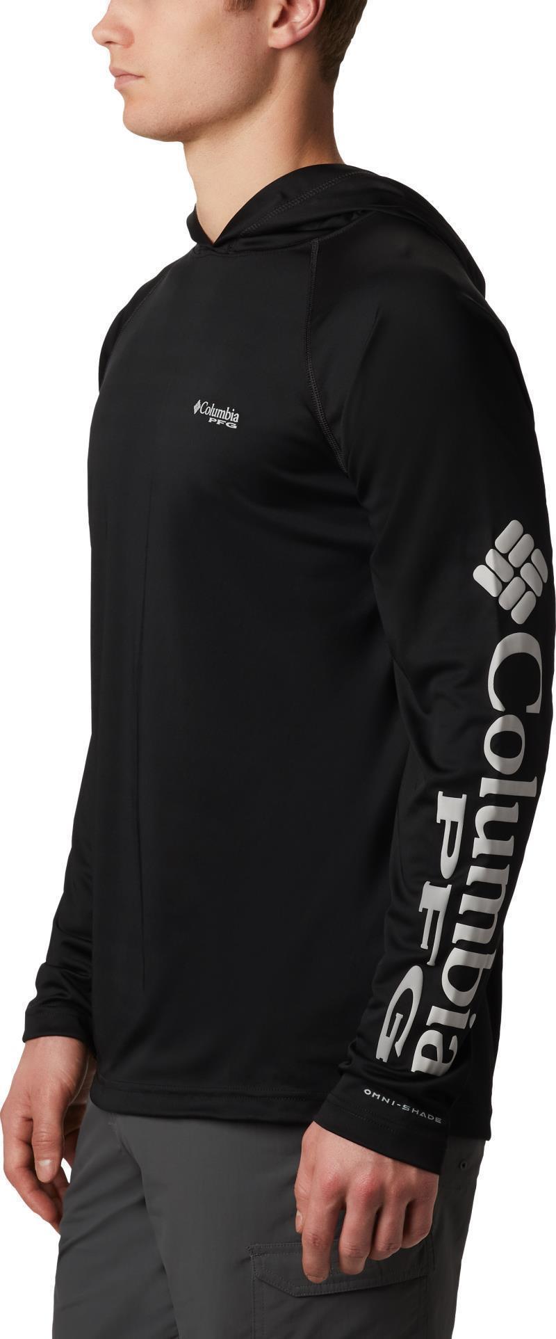 Terminal Tackle Hoodie - Mens - Black / Cool Grey Logo 3