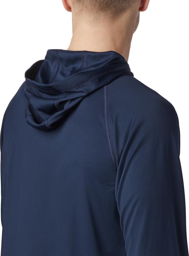 Terminal Tackle Hoodie - Mens - Coll Navy / Sunset Red Logo 7