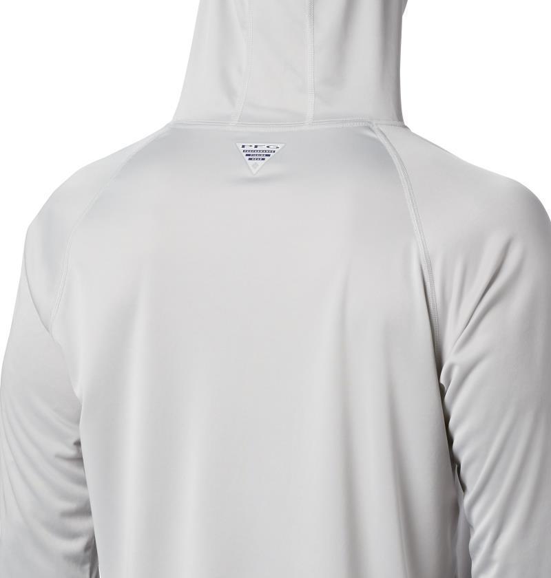 Terminal Tackle Hoodie - Mens - Cool Grey / Vivid Blue Logo 7