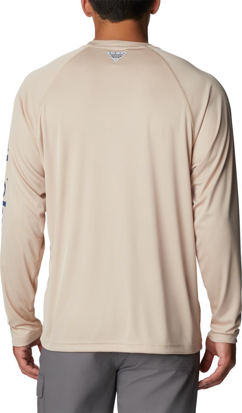 Terminal Tackle LS Shirt, Tall - Mens - Ancient Fossil / Carbon Logo 3