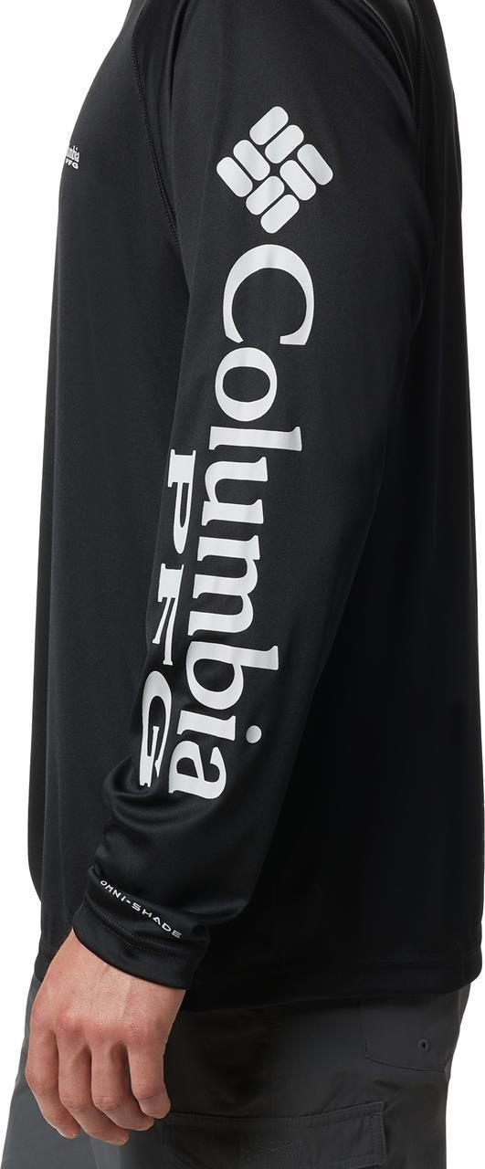 Terminal Tackle LS Shirt, Tall - Mens - Black / Cool Grey Logo 3