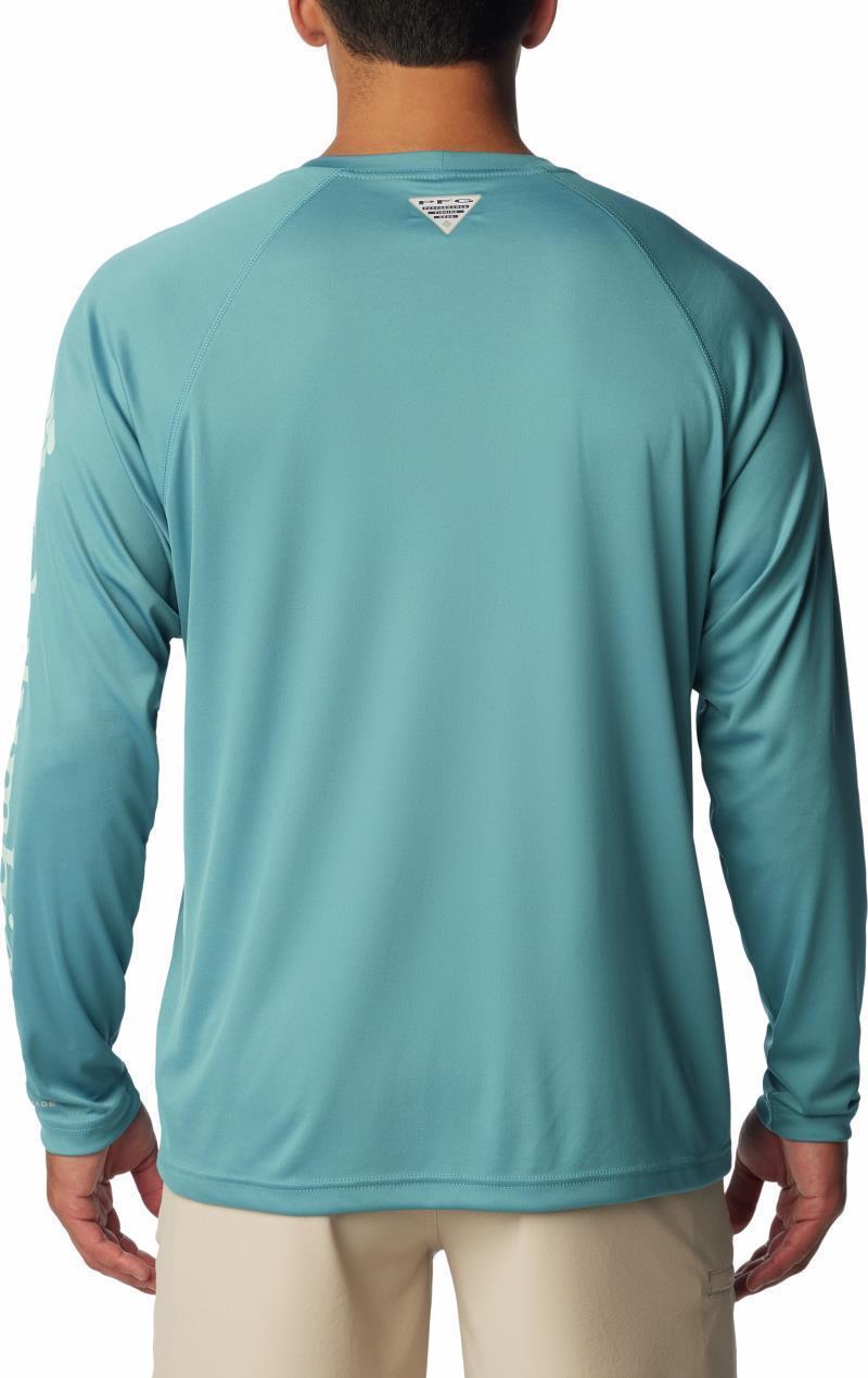 Terminal Tackle LS Shirt, Tall - Mens - Canyon Blue / Icy Morn Logo 2