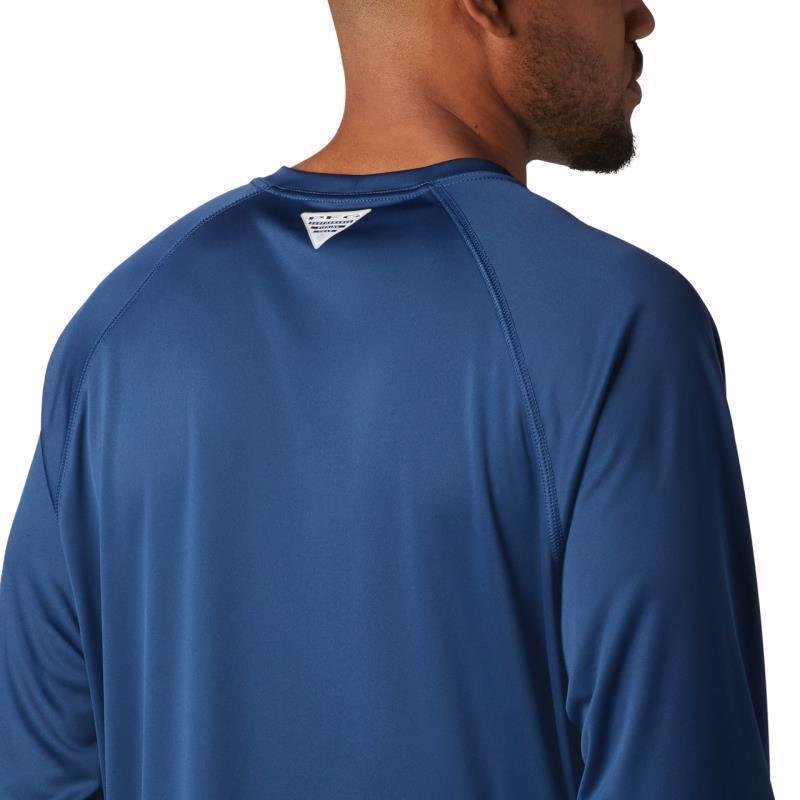 Terminal Tackle LS Shirt, Tall - Mens - Carbon / Red Spark Logo 5