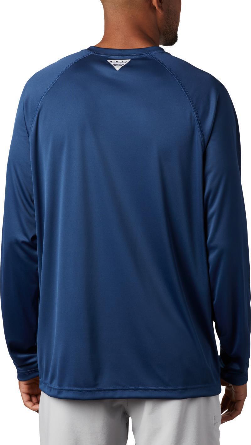 Terminal Tackle LS Shirt - Mens - Carbon / Red Spark Logo 2