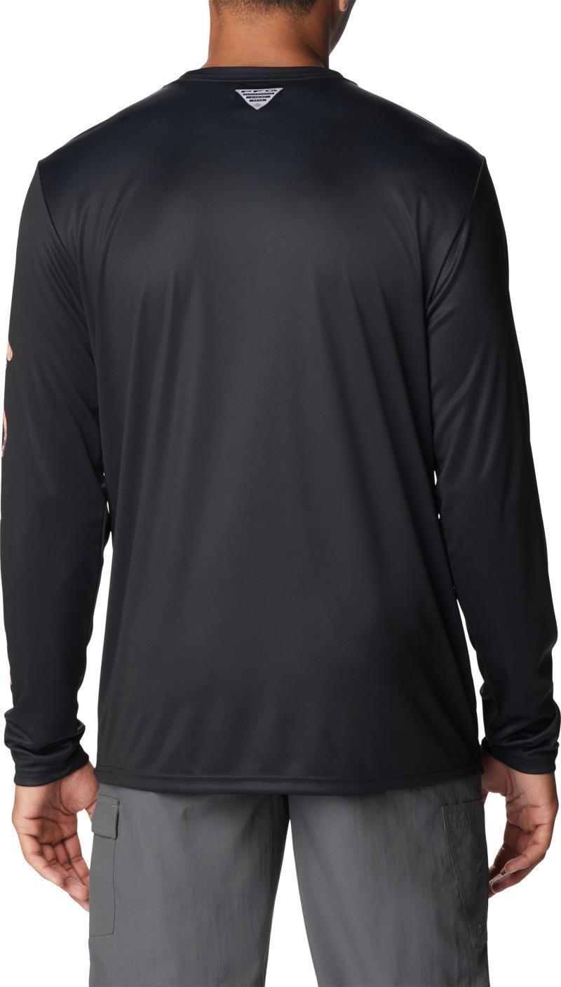 Terminal Tackle PFG Sleeve LS Shirt - Mens - Black / Orange Blast Rt Horizon 2