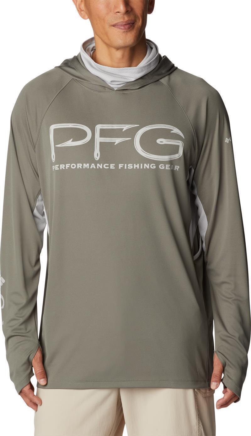 Terminal Tackle Vent Hoodie - Mens - Cypress / Cool Grey 1