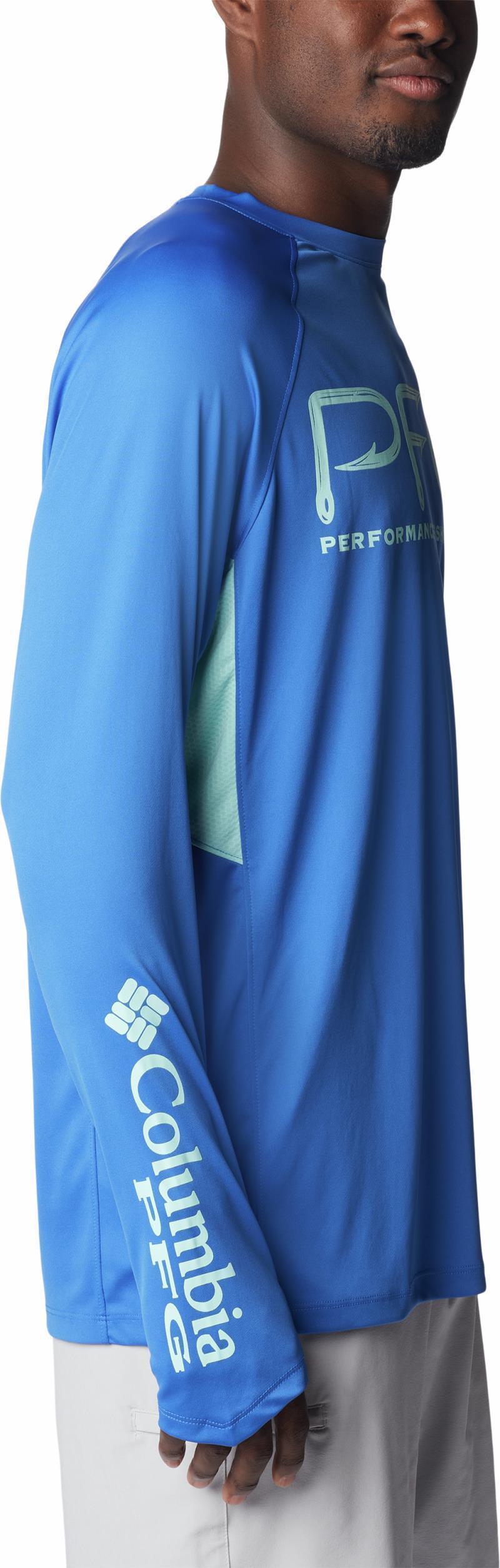 Terminal Tackle Vent LS - Mens - Vivid Blue / Gulf Stream 7