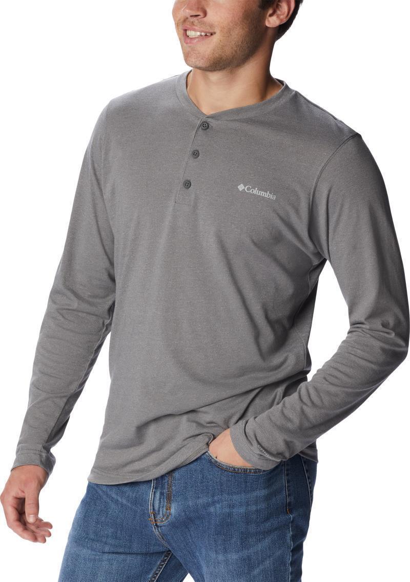 Thistletown Hills Henley - Mens - City Grey Heather 3