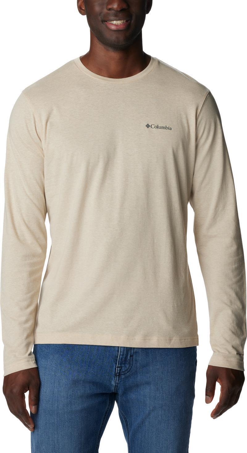 Thistletown Hills LS Crew - Tall - Mens - Ancient Fossil Heather 1