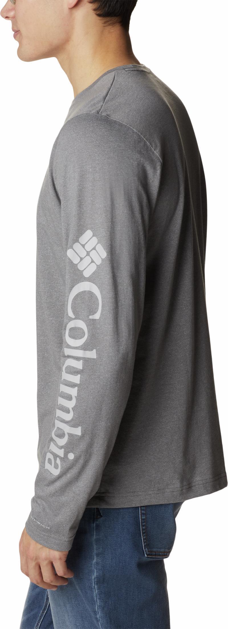 Thistletown Hills LS Logo Tee - Mens - City Grey Heather 5