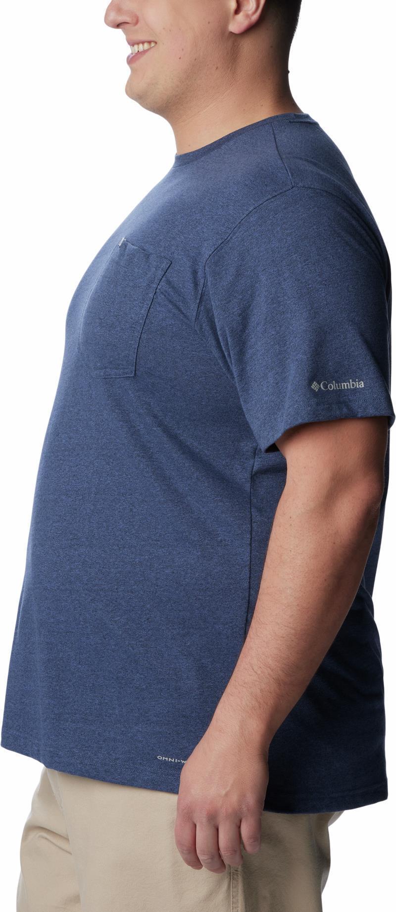 Thistletown Hills Pocket Tee - Big - Mens - Dark Mountain Heather 5