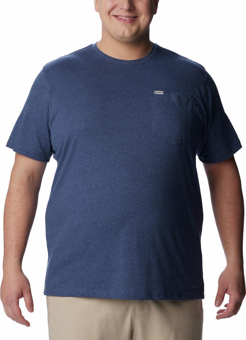 Thistletown Hills Pocket Tee - Big - Mens - Dark Mountain Heather 1