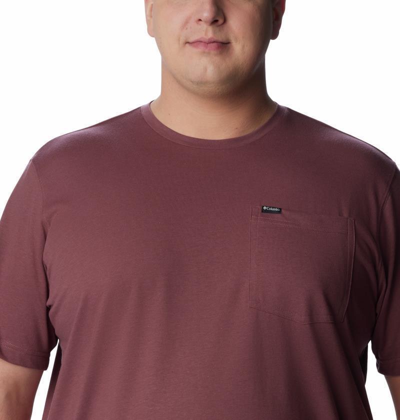 Thistletown Hills Pocket Tee - Big - Mens - Light Raisin 4