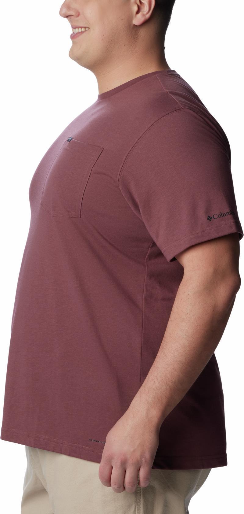 Thistletown Hills Pocket Tee - Big - Mens - Light Raisin 5