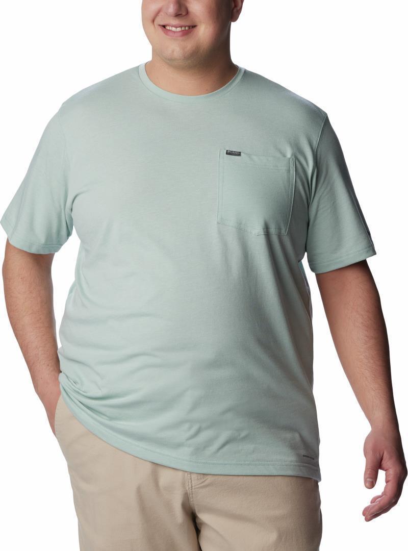 Thistletown Hills Pocket Tee - Big - Mens - Niagara Heather 3