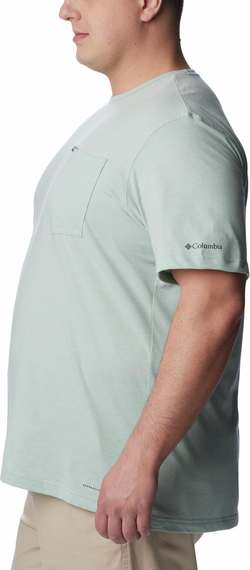 Thistletown Hills Pocket Tee - Big - Mens - Niagara Heather 5