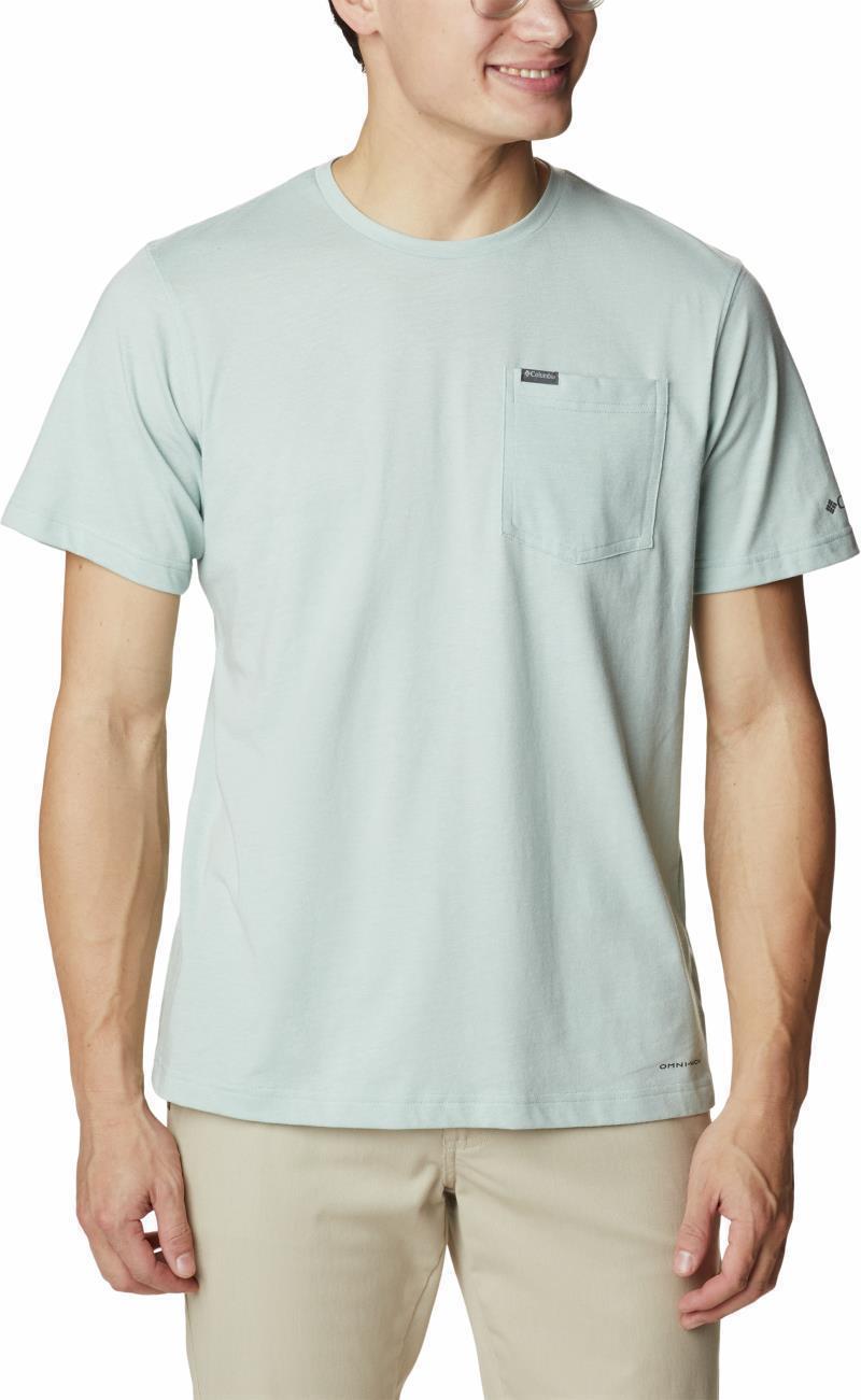 Thistletown Hills Pocket Tee - Mens - Niagara Heather 1