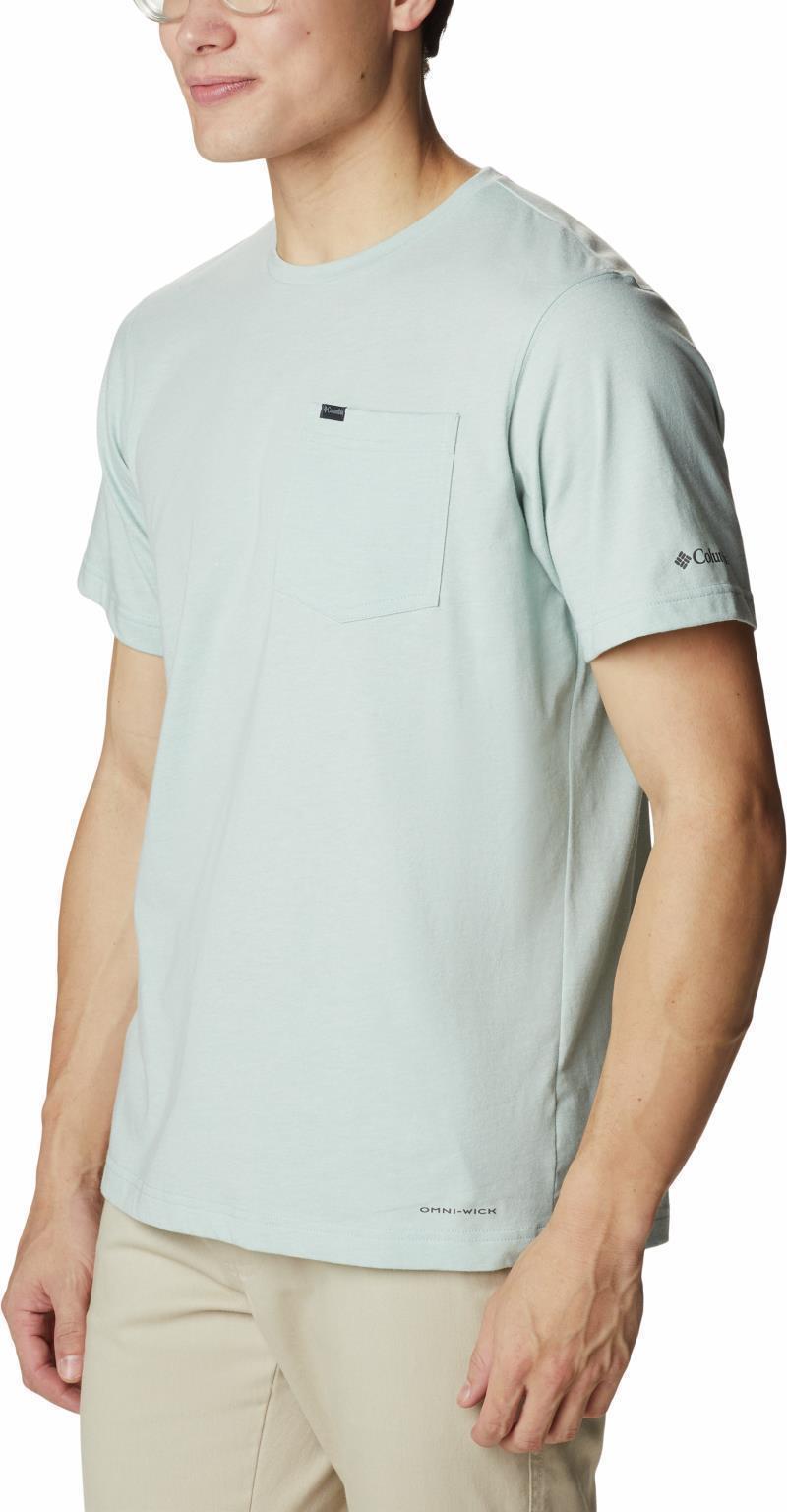 Thistletown Hills Pocket Tee - Mens - Niagara Heather 3