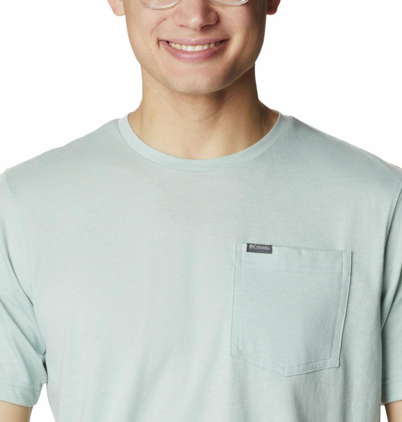 Thistletown Hills Pocket Tee - Mens - Niagara Heather 4