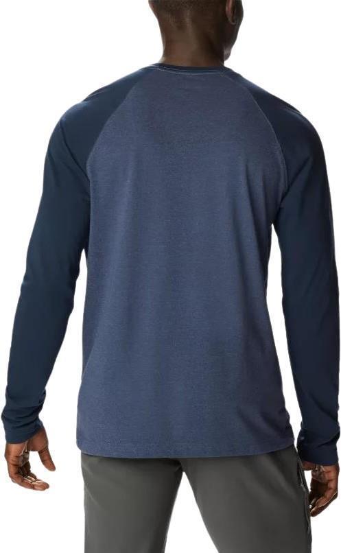 Thistletown Hills Raglan Tee - Mens - Dark Mountain / Coll Navy Heather 2