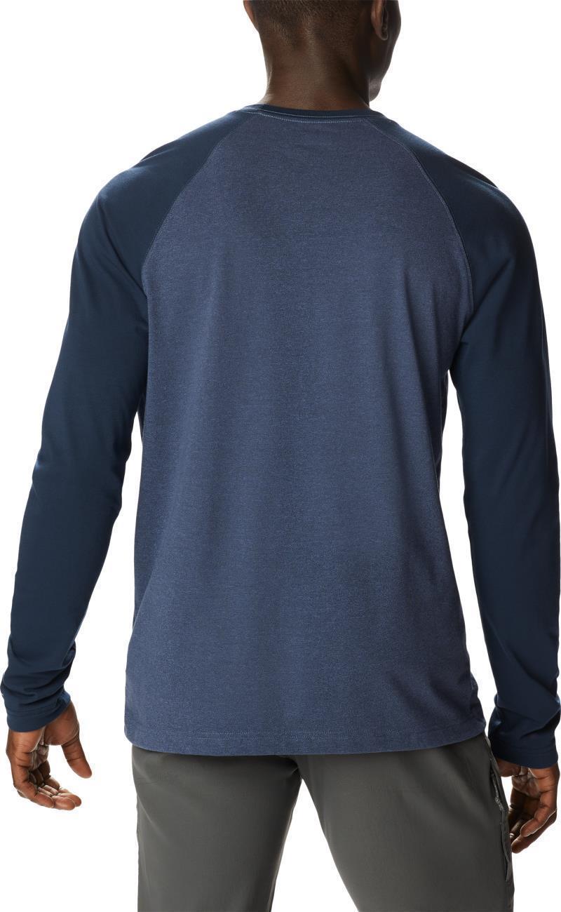 Thistletown Hills Raglan Tee - Tall - Mens - Dark Mountain / Coll Navy Heather 2
