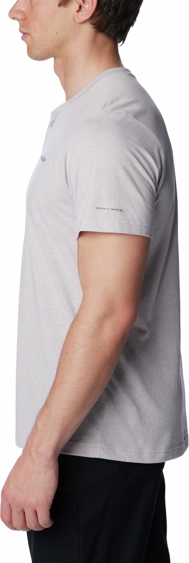 Thistletown Hills SS Henley - Mens - Columbia Grey Heather 5