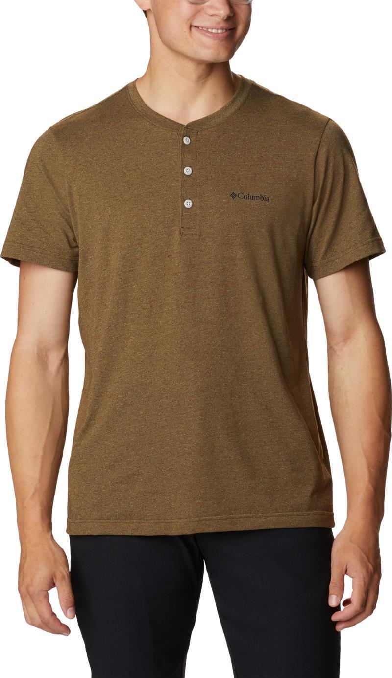 Thistletown Hills SS Henley - Mens - Olive Green Heather 4