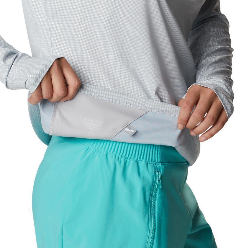 Tidal Deflector Ice LS Hoodie - Womens - Cirrus Grey 7