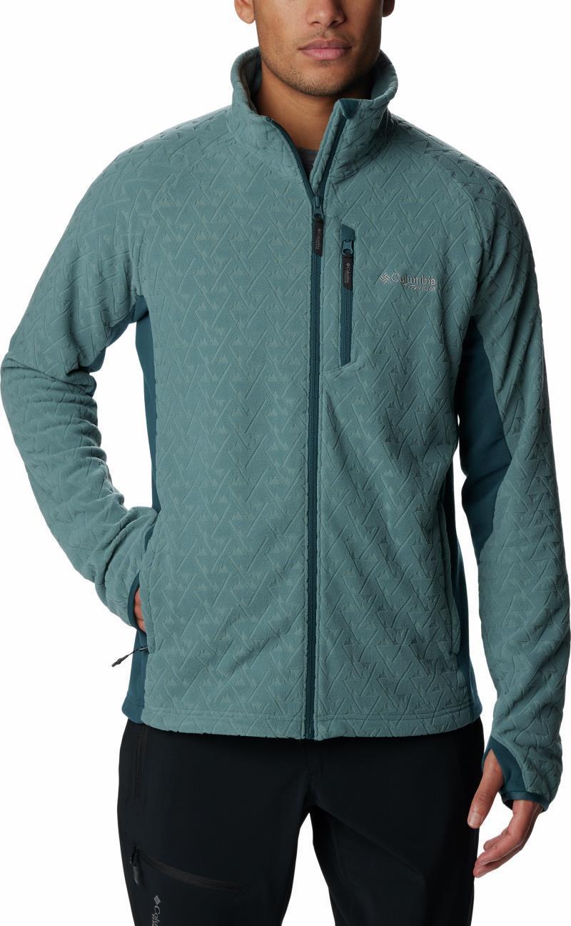 Titan Pass 3.0 Full Zip Fleece - Mens - Metal / Night Wave 1