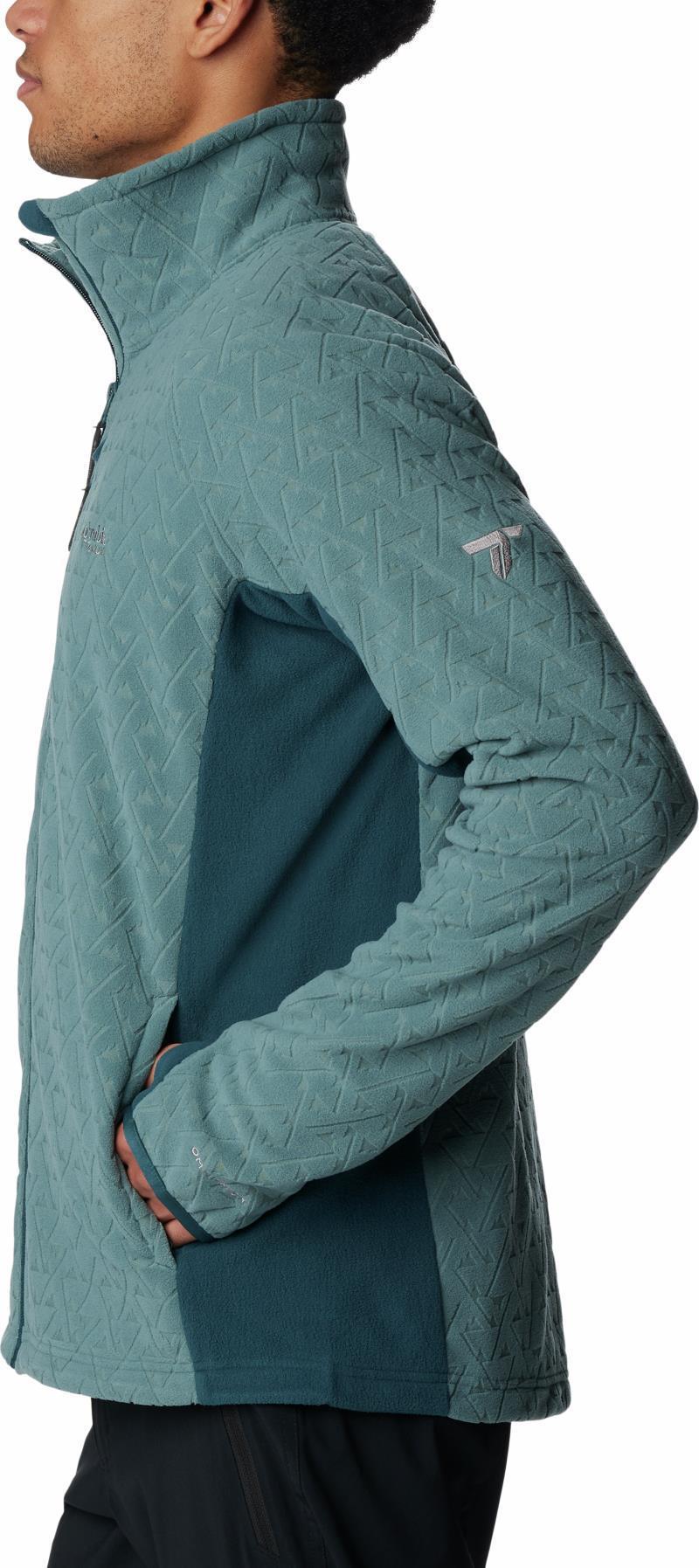 Titan Pass 3.0 Full Zip Fleece - Mens - Metal / Night Wave 5