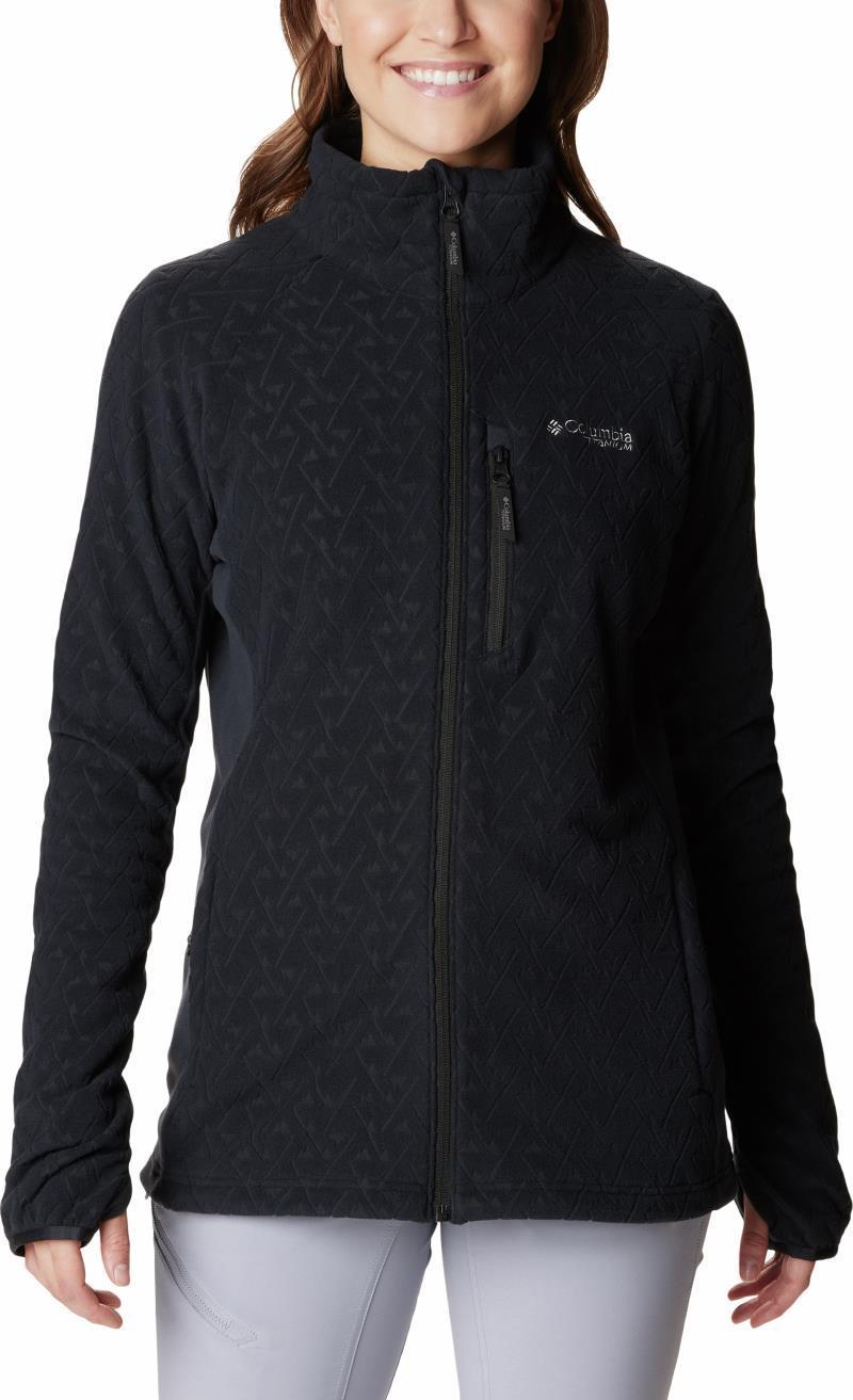 Titan Pass 3.0 Full Zip Fleece - Womens - Black 1