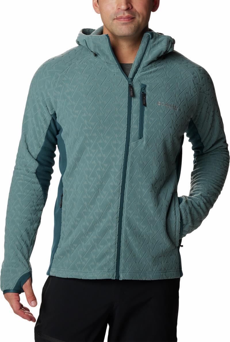 Titan Pass 3.0 Hooded Fleece - Mens - Metal / Night Wave 1