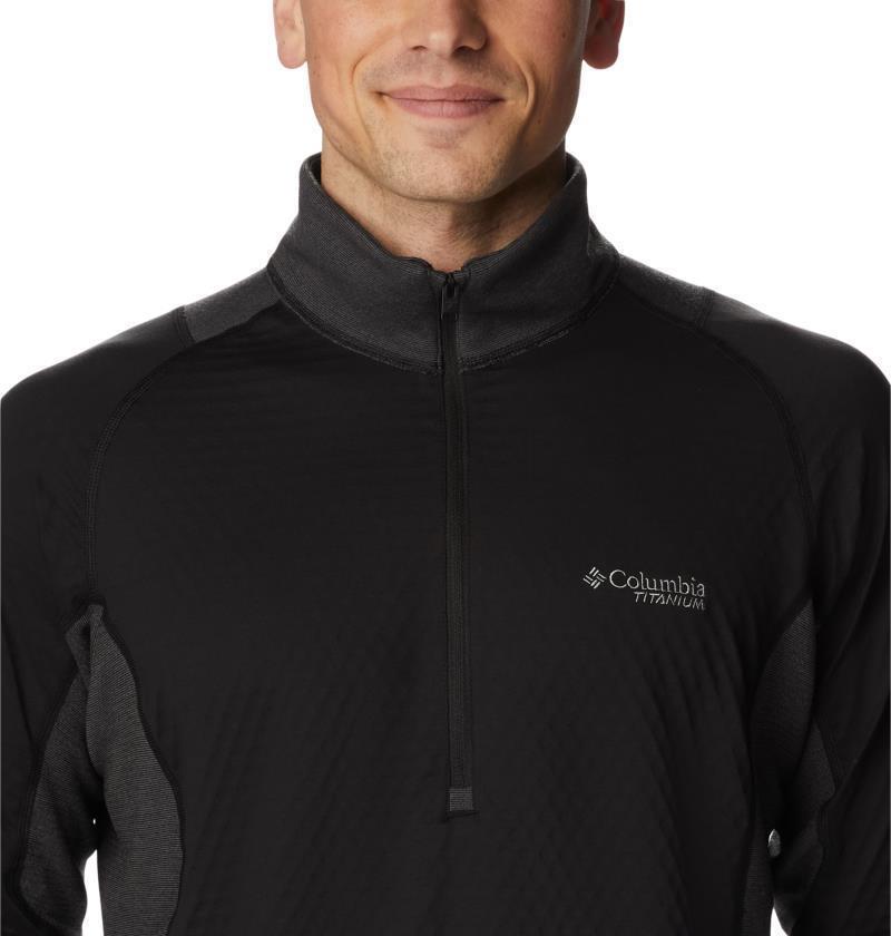 Titan Pass Helix Half Zip - Mens - Black 4