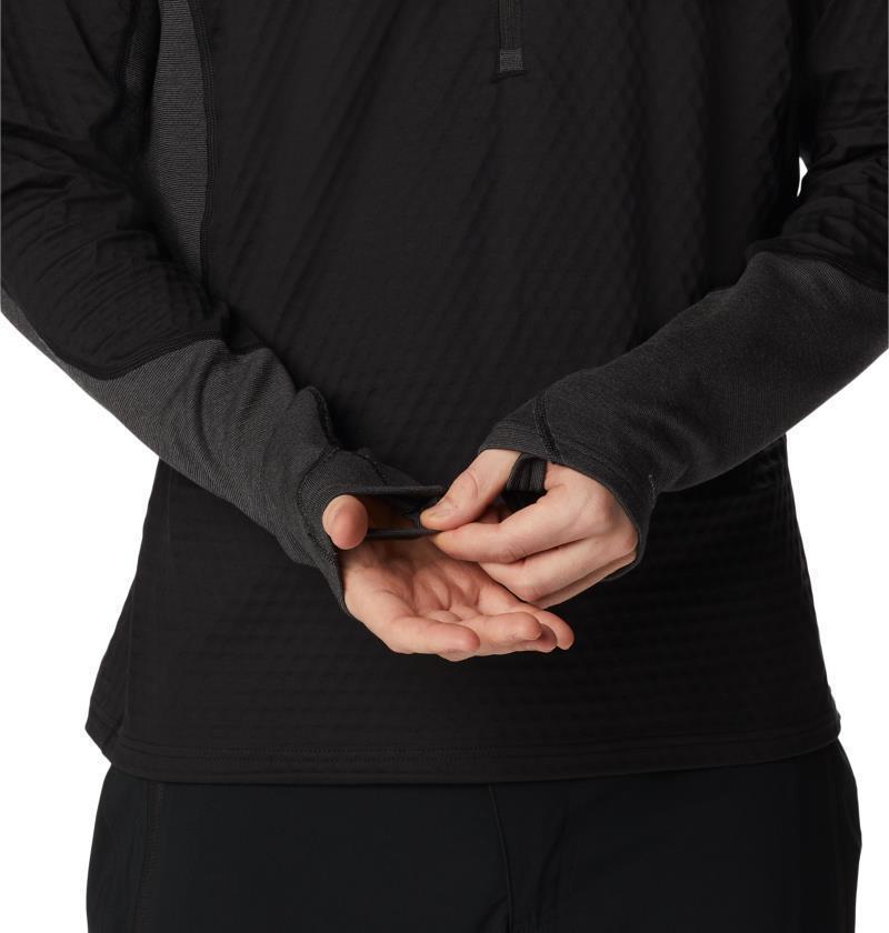 Titan Pass Helix Half Zip - Mens - Black 6