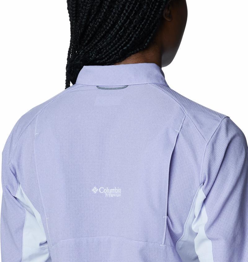 Titan Pass Irico LS Shirt - Womens - Purple Tint Heather 6