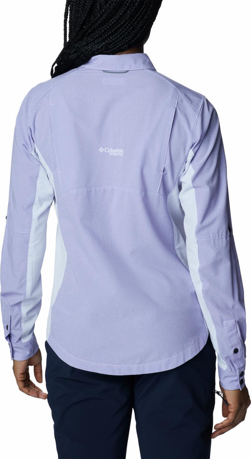 Titan Pass Irico LS Shirt - Womens - Purple Tint Heather 8