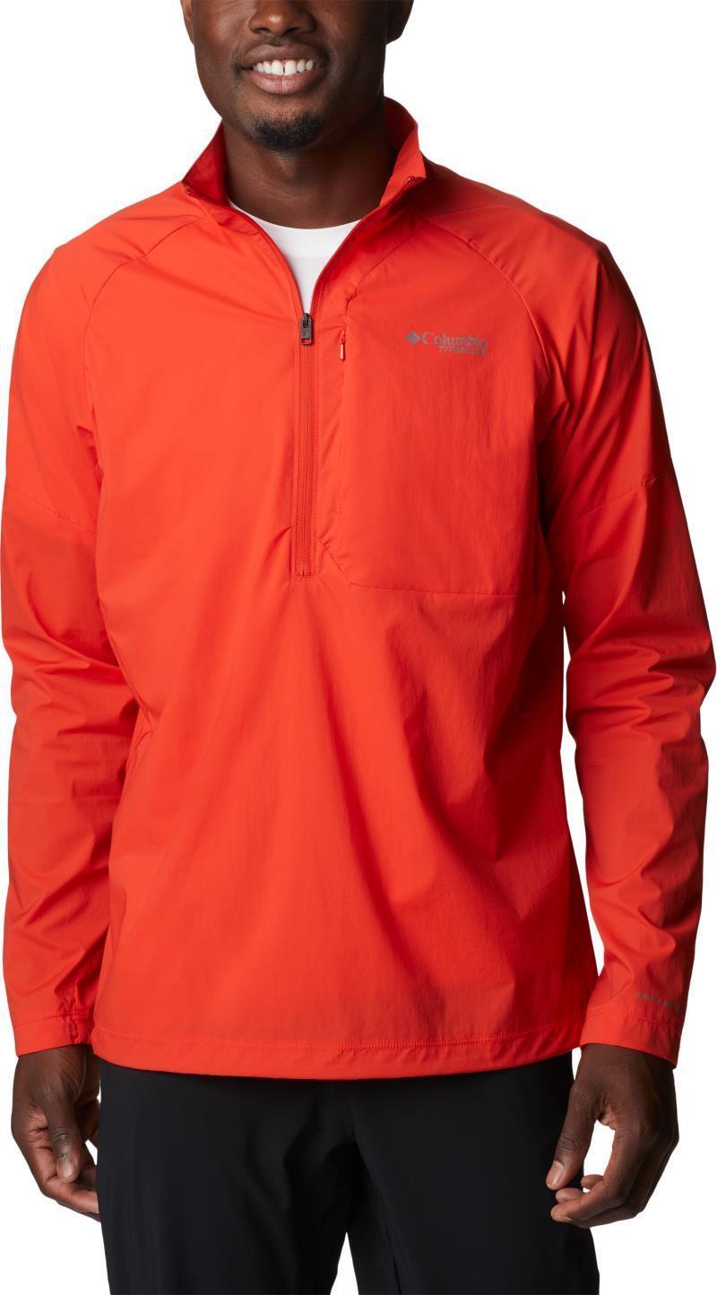 Titan Pass Lightweight Half Zip - Mens - Spicy 1