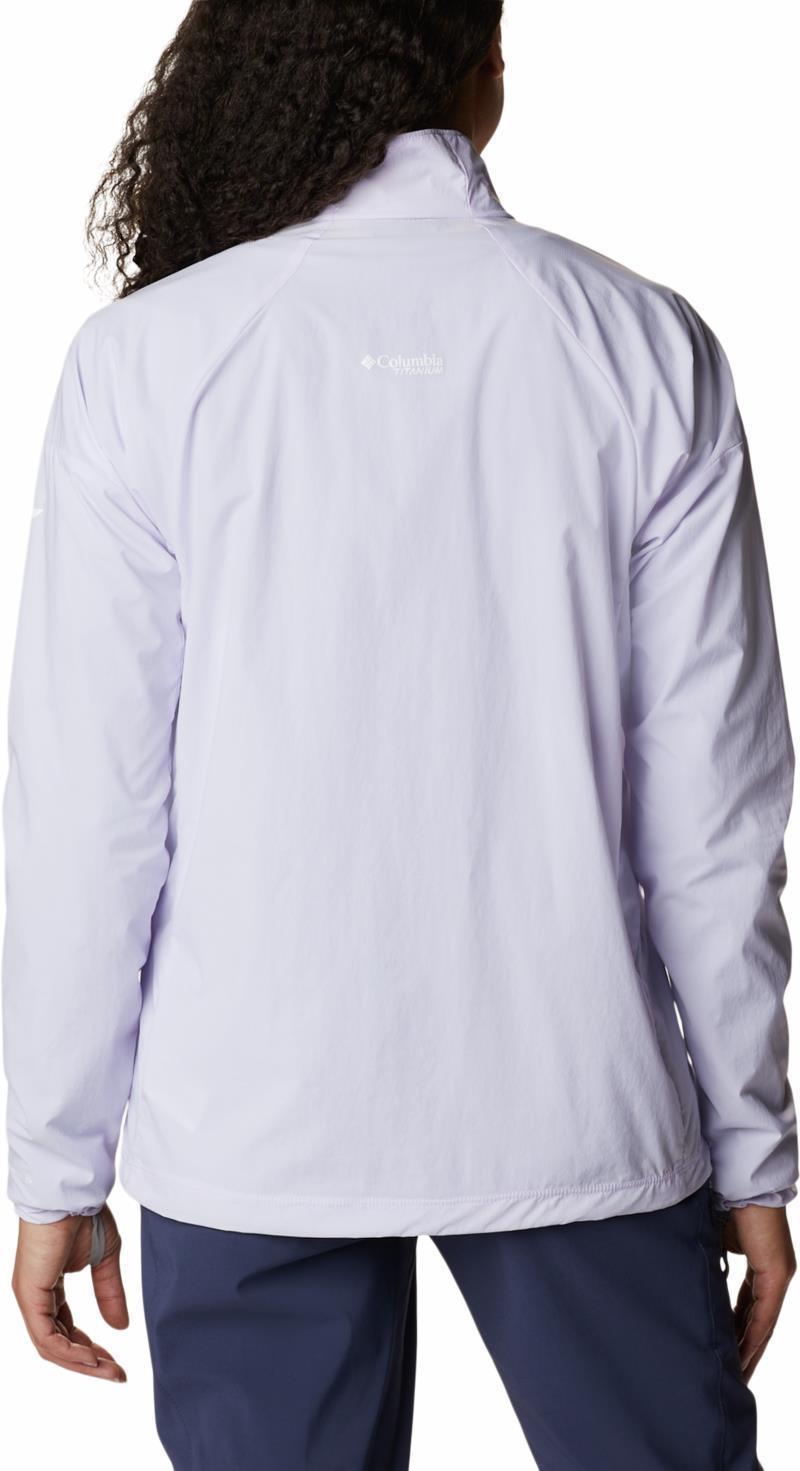 Titan Pass Lightweight Half Zip - Womens - Purple Tint 2