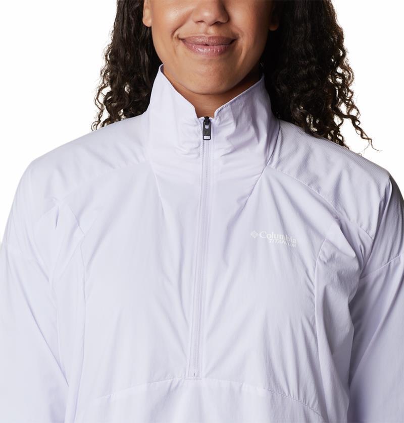 Titan Pass Lightweight Half Zip - Womens - Purple Tint 8