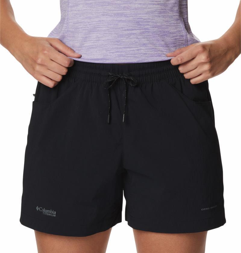Titan Pass Lightweight Shorts, 5" Inseam - Womens - Black 4